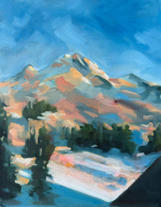 Mount Hood Oil Painting